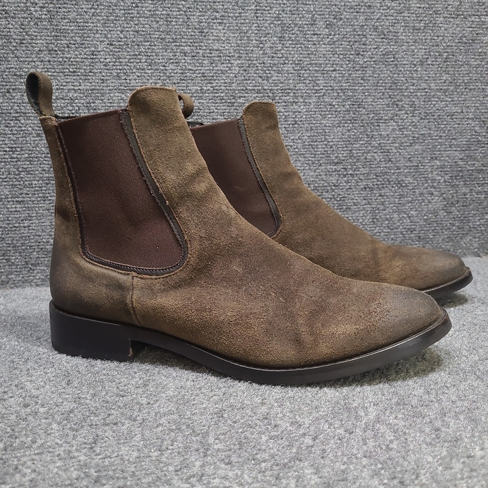 Thursday Boot Co Chelsea Boots Women Dark Brown Suede US 11 - Picture 4 of 13